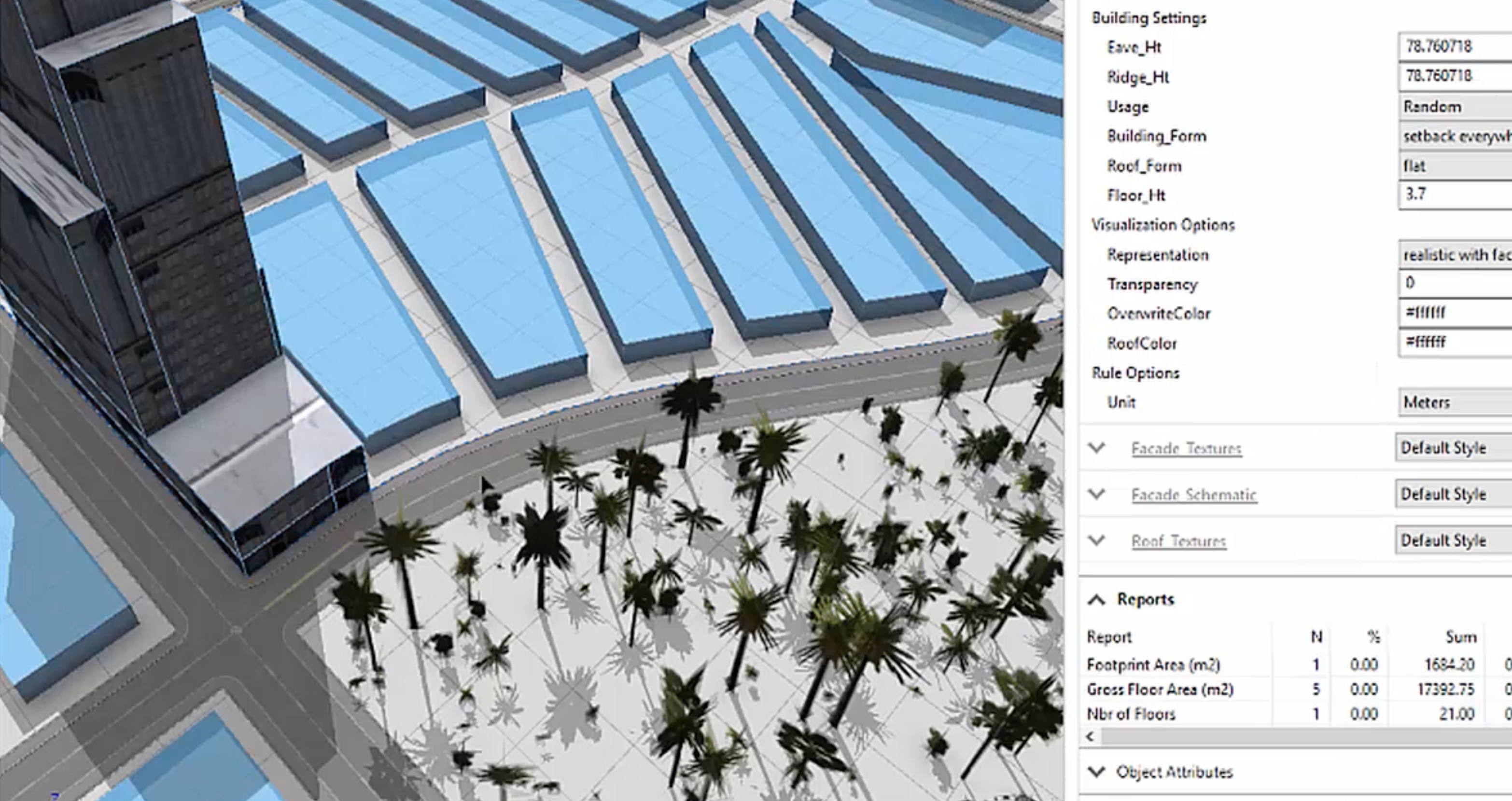 3d model created in CityEngine