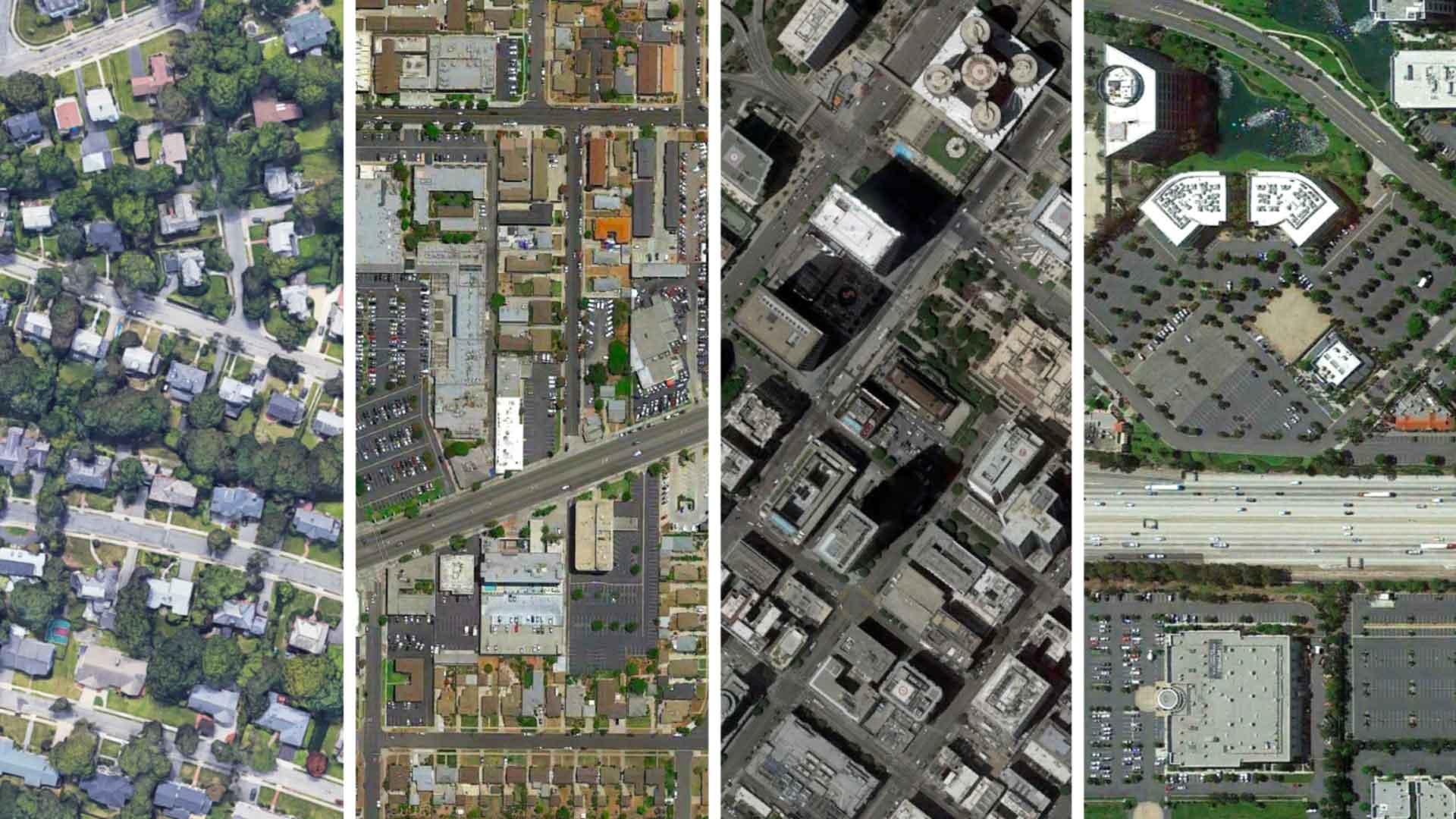 various maps of building types