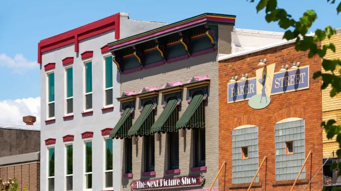 Building exteriors downtown dixon illinois