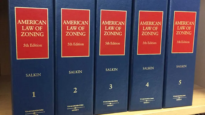 zoning law books