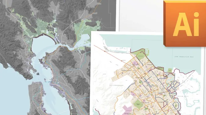 vector maps created in adobe illustrator