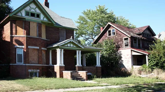 abandoned houses during great recession