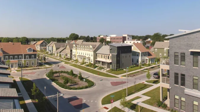 variety of housing units 